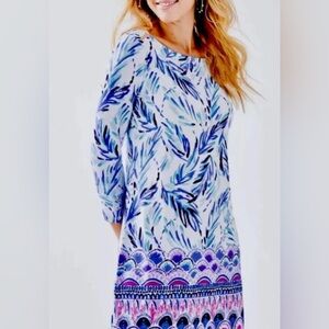 Lilly Pulitzer NWT Sophie Dress White Flock Together Size Large